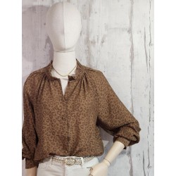 Blouse léopard